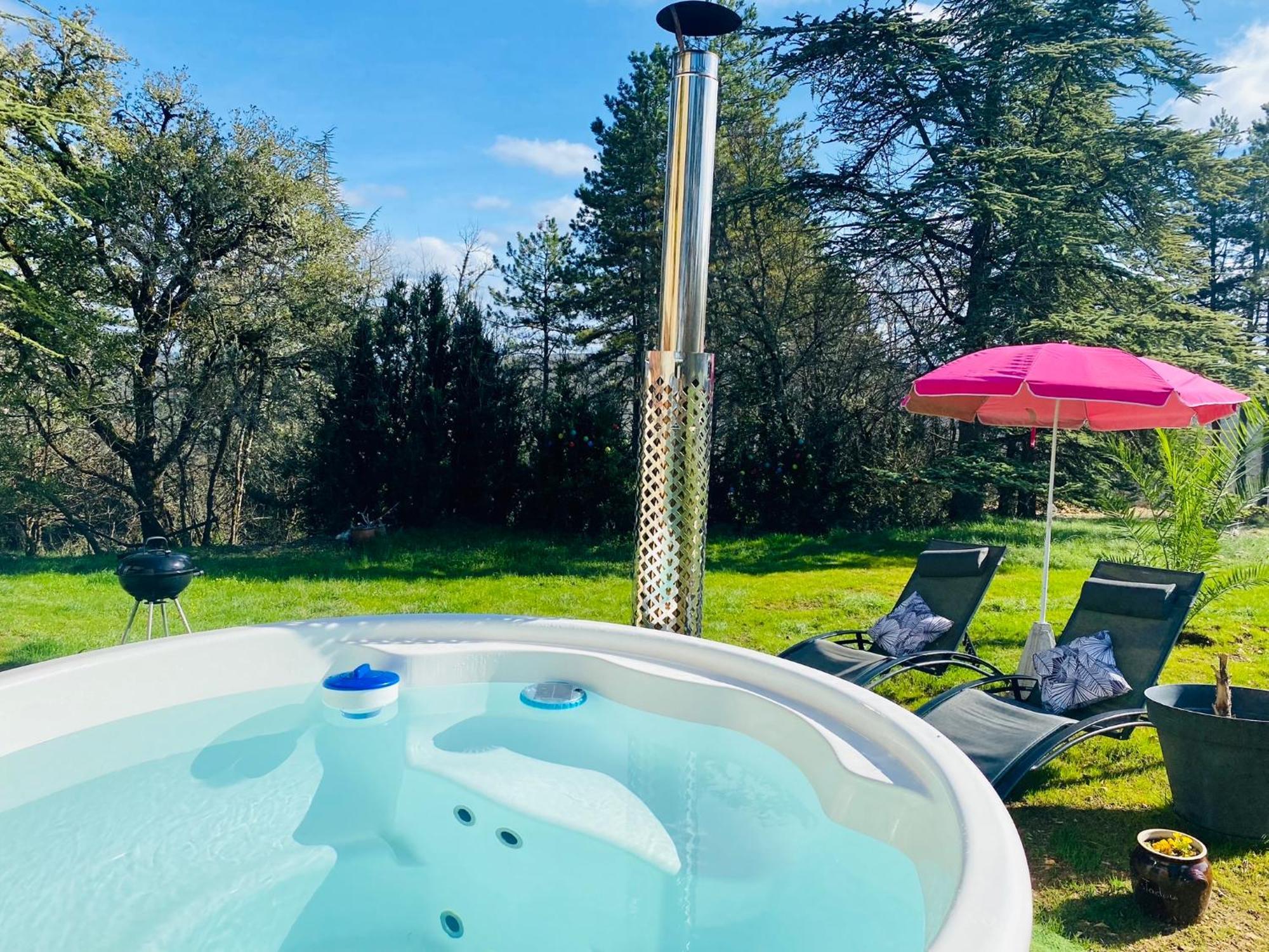 Gite De Charme Bain Nordique & Vieilles Pierre Classe 3 Etoiles Le Prestadou Arcambal Bagian luar foto